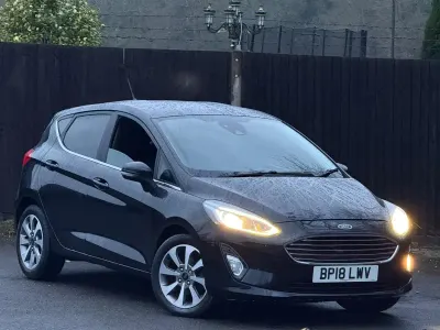 Used Ford Fiesta Zetec 2018 Black Hatchback