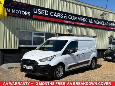 Used Ford Transit Connect S 100 HP (73 kW) 2018 White MPV