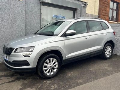 Used Skoda Karoq SE 114 HP (83 kW) 2018 Silver SUV