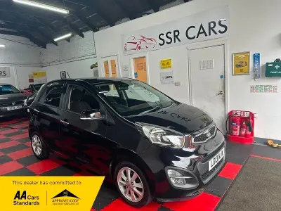 Used Kia Picanto 68 HP (50 kW) 2013 Black Hatchback