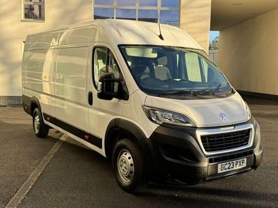 White Used 2023 Peugeot Boxer Premium Van | £15,495 (Fair price)