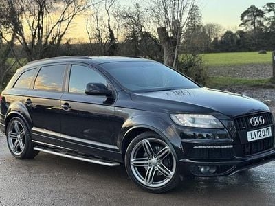 Black Used 2012 Audi Q7 S-line plus SUV | £11,995 (Fair price)