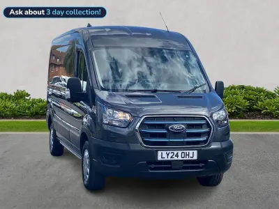 Used Ford E-Transit 135 kW (184 HP) 2024 Grey Van