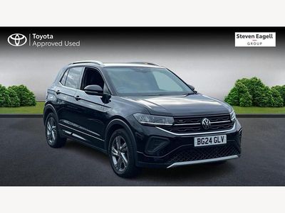 Black Used 2024 VW T-Cross R-line SUV | £21,862 (Fair price)