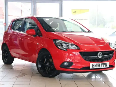 Second-hand Vauxhall Corsa 90 CP (66 kW) 2019 Roșu Hatchback