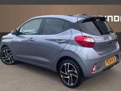 Used Hyundai i10 Premium 84 HP (61 kW) 2023 Blue Hatchback
