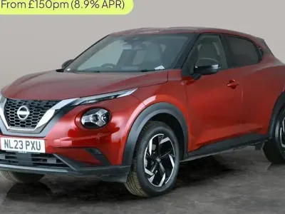 Używany Nissan Juke N-Connecta 114 KM (83 kW) 2023 Czerwony SUV
