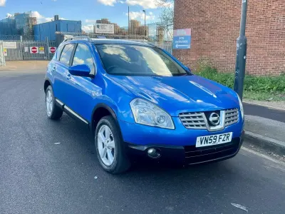 Używany Nissan Qashqai N-TEC 2009 Niebieski SUV