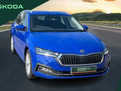 Used Skoda Octavia SE L 147 HP (108 kW) 2022 Blue Estate
