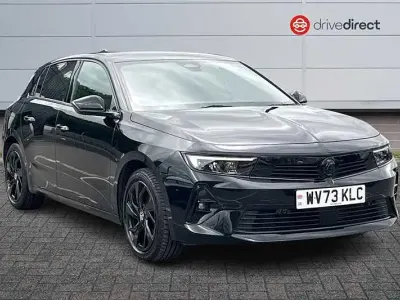 Used Vauxhall Astra S 130 HP (95 kW) 2023 Black Hatchback