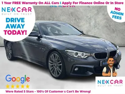 Used BMW 420 M Sport 190 HP (139 kW) 2015 Grey Coupe