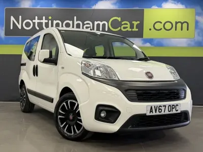 Used Fiat Qubo Lounge 80 HP (58 kW) 2017 White MPV