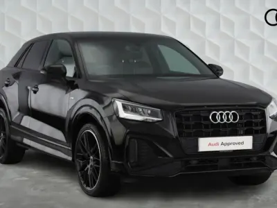 Used Audi Q2 Black Edition 150 HP (110 kW) 2022 Mythos black SUV