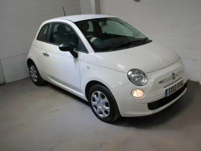 Used Fiat 500 Pop 69 HP (50 kW) 2013 White Hatchback