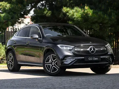 New Mercedes GLC220 AMG line 197 HP (144 kW) 2026 Grey Coupe