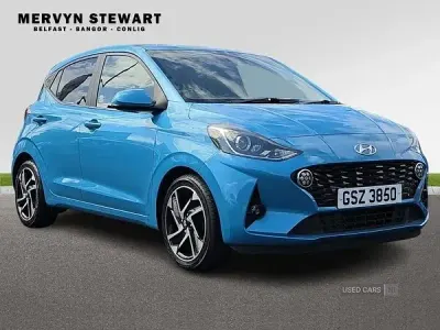 Used Hyundai i10 Premium 67 HP (49 kW) 2022 Turquoise Hatchback