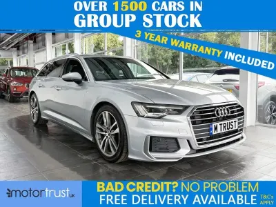 Used Audi A6 S-Line 204 HP (150 kW) 2019 Silver Estate