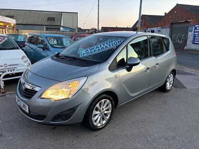 Used Vauxhall Meriva Active 100 HP (73 kW) 2012 Silver MPV