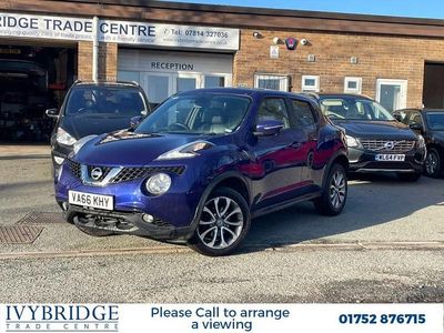 Used Nissan Juke S 115 HP (84 kW) 2017 Blue SUV