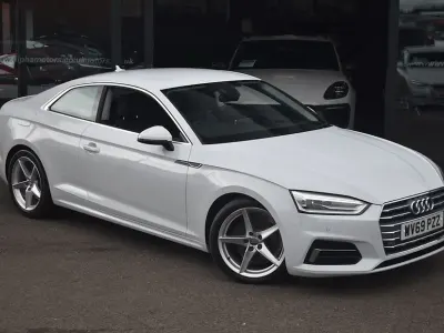 Used Audi A5 Sport 190 HP (139 kW) 2019 White Coupe