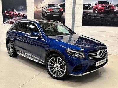 Used Mercedes GLC350 AMG line 2018 Blue SUV