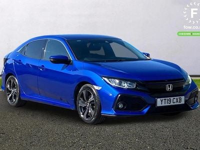 Used Honda Civic SR 2019 Blue Hatchback