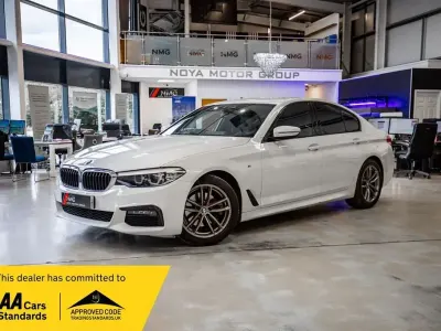 Used BMW 520 M Sport 184 HP (135 kW) 2019 White Sedan
