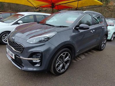 Używany Kia Sportage GT-Line 134 KM (98 kW) 2019 Szary SUV
