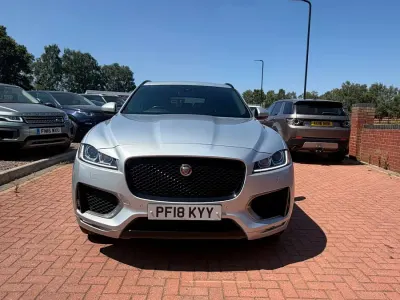 Used Jaguar F-Pace R-Sport 180 HP (132 kW) 2018 Silver SUV