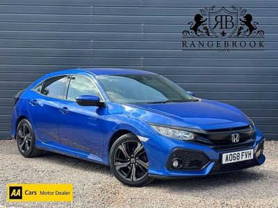 Blue Used 2018 Honda Civic SR Hatchback | £8,899 (Fair price)
