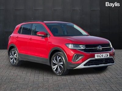 Used VW T-Cross Match 115 HP (84 kW) 2024 Red SUV
