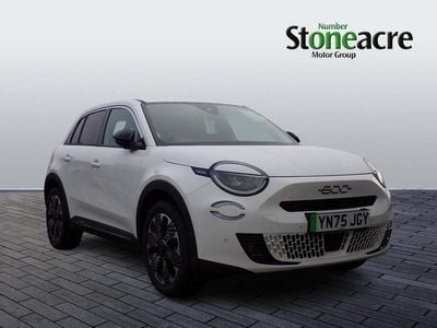 White New 2025 Fiat 600E La Prima Hatchback | £22,995 (Fair price)