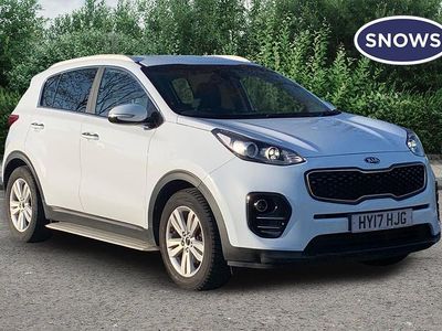 Used Kia Sportage 114 HP (83 kW) 2017 White SUV