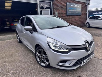Used Renault Clio IV GT-Line 90 HP (66 kW) 2018 Silver Hatchback