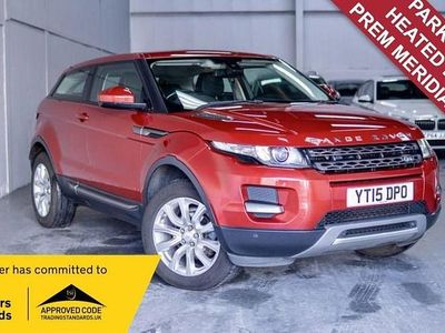 Red Used 2015 Land Rover Range Rover evoque Pure Coupe | £8,350 (Super price)
