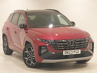 Red Used 2023 Hyundai Tucson N Line SUV | £25,798 (Fair price)