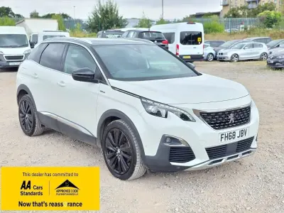 Second-hand Peugeot 3008 Premium 130 CP (95 kW) 2019 Alb SUV