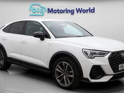 White Used 2022 Audi Q3 Sportback Black Edition SUV | £25,800 (Fair price)