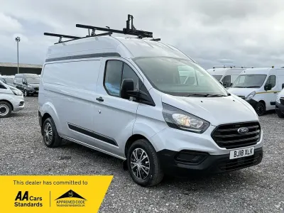 Used Ford Transit Custom 130 HP (95 kW) 2018 Silver Van