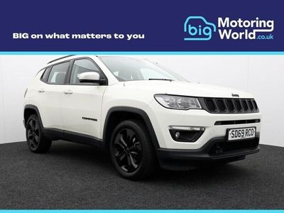 used Jeep Compass 1.4T MultiAirII Night Eagle SUV 5dr Petrol Manual Euro 6 (s/s) (140 ps) Part Leather