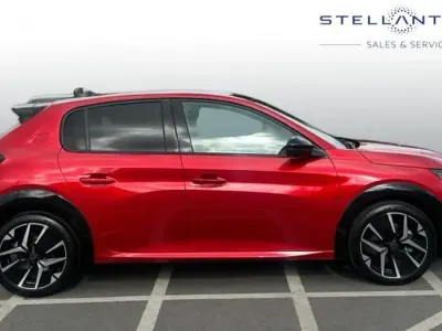 New Peugeot 208 GT 143 HP (105 kW) 2026 Red Hatchback