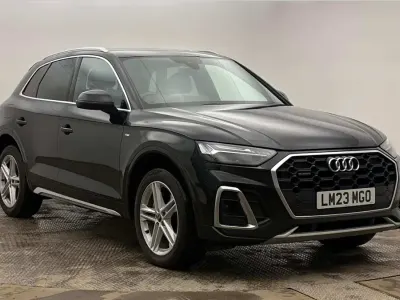 Used Audi Q5 S-Line 204 HP (150 kW) 2023 Mythos black SUV