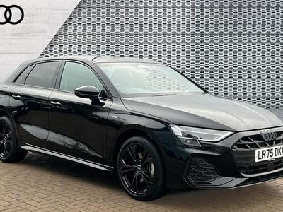 Black New 2025 Audi A3 e-tron S-Line Hatchback | £33,990 (Expensive)