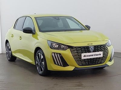 Used Peugeot 208 Allure 101 HP (74 kW) 2024 Yellow Hatchback
