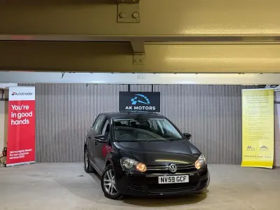 Used VW Golf VI SE 105 HP (77 kW) 2010 Black Hatchback