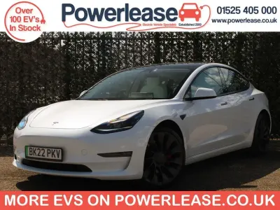 Used Tesla Model 3 Performance 82 kW (112 HP) 2022 White Sedan