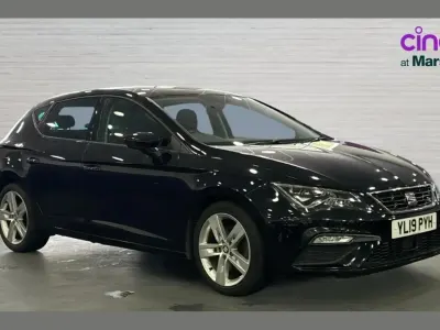 Used Seat Leon FR 128 HP (94 kW) 2019 Black Hatchback