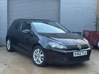 Used VW Golf VII Match 122 HP (89 kW) 2012 Black Hatchback