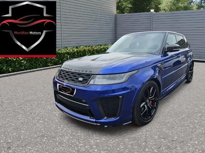 Blue Used 2021 Land Rover Range Rover Sport SVR SUV | £50,995 (Fair price)