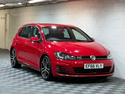 Used VW Golf VII GTD 2016 Red Hatchback